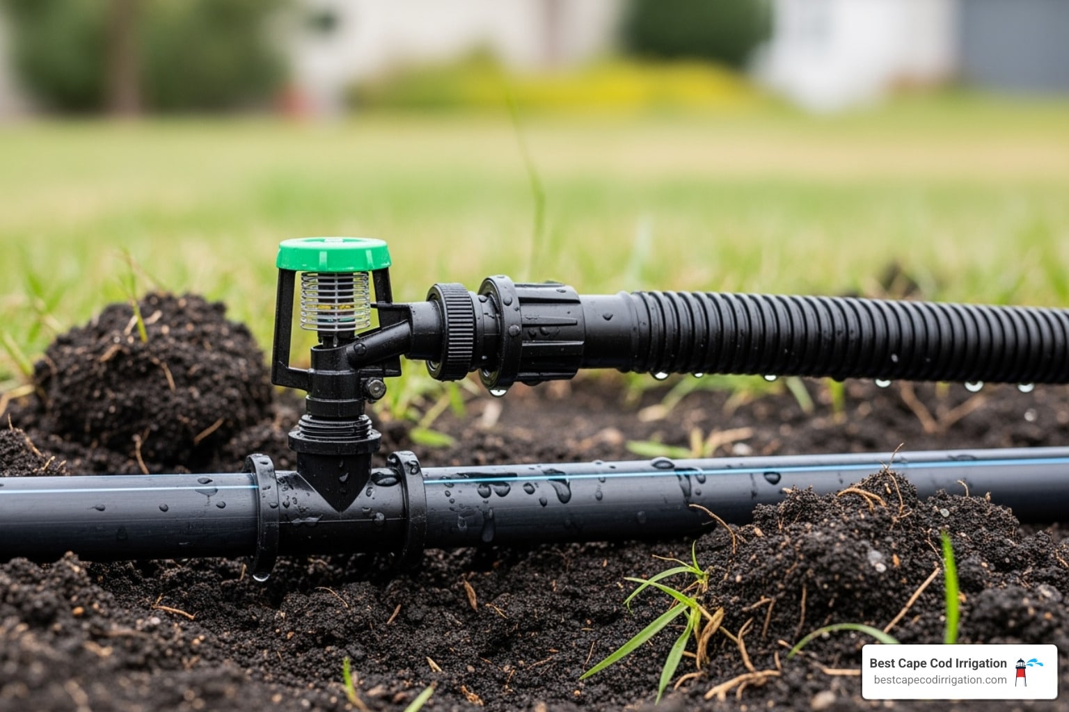 Sprinkler Head Connections Made Simple: Poly Pipe Edition