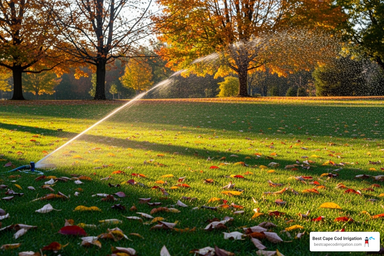 Don’t Leaf Your Lawn Thirsty – Fall Watering Tips Don’t Leaf Your Lawn Thirsty – Fall Watering Tips