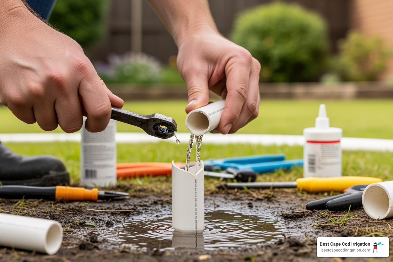 Sprinkler System SOS: Quick and Easy Ways to Mend Any Pipe Leak Sprinkler System SOS: Quick and Easy Ways to Mend Any Pipe Leak